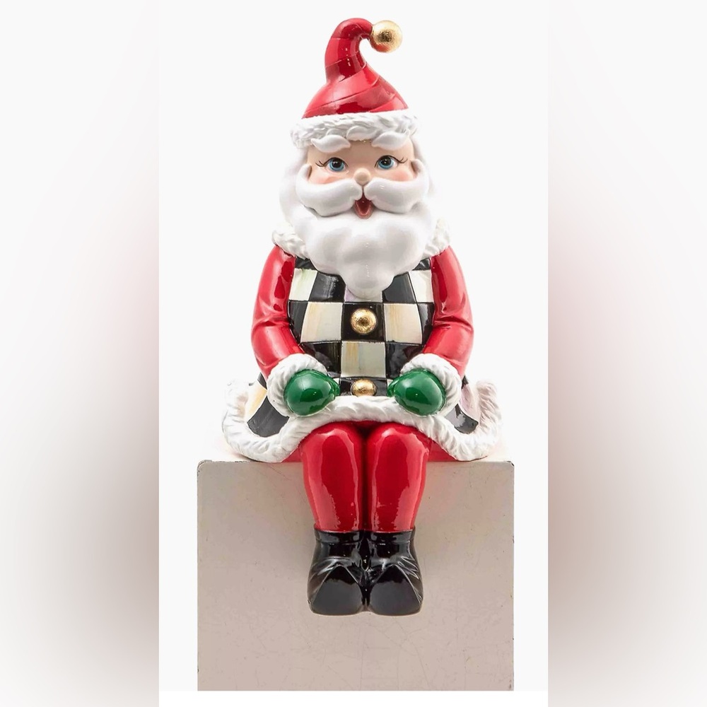 MacKenzie-Childs Granny Kitsch Santa Stocking Hook - Picture 2 of 15